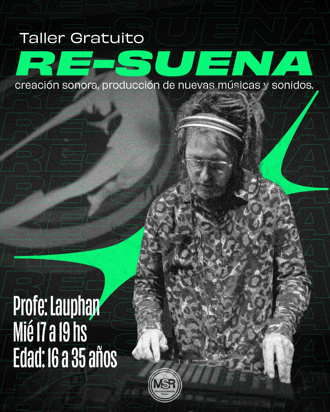 Lee más sobre el artículo Re – Suena: Taller gratuito de música en el MSR